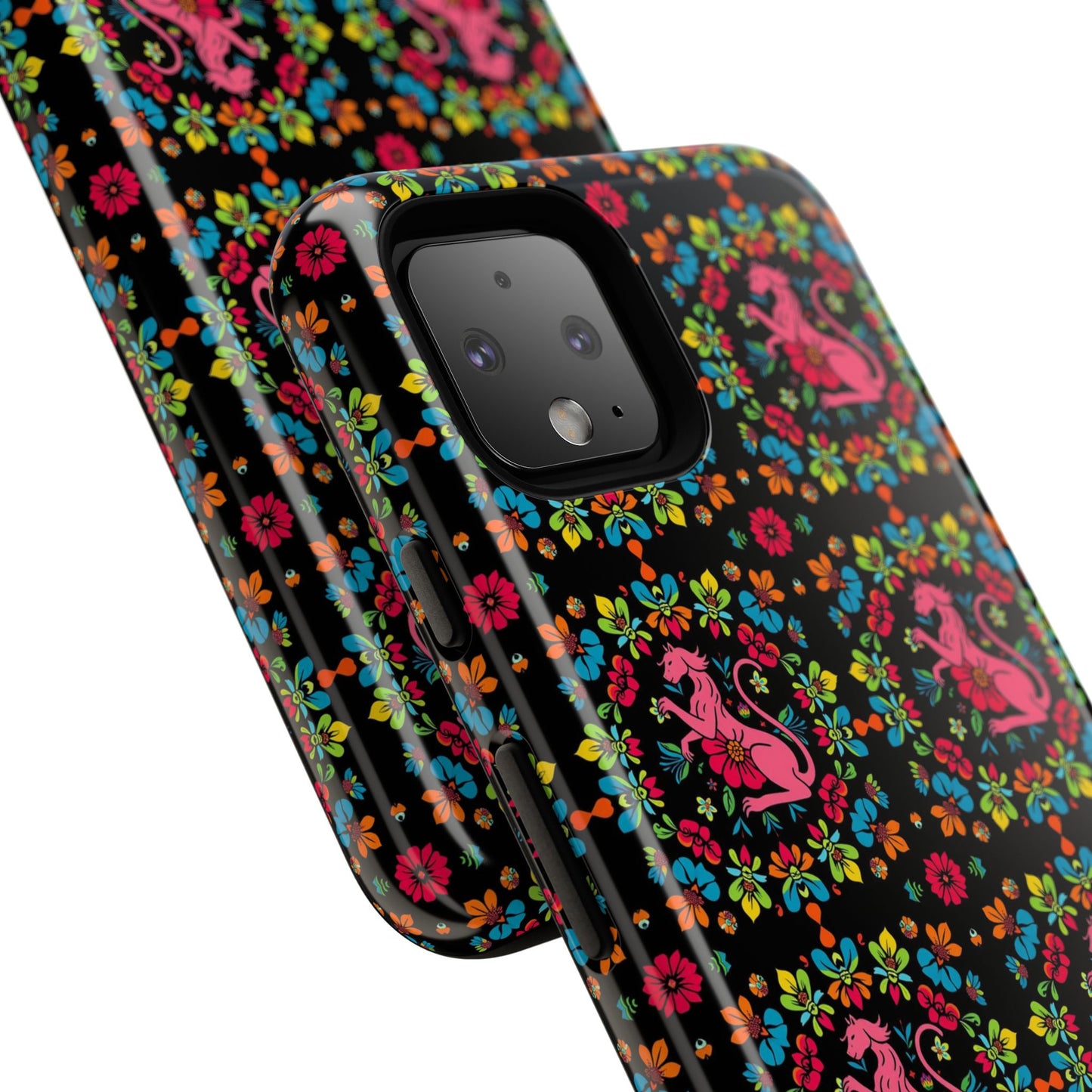 Tough Cases, Virgo, Zodiac, Flower Pattern