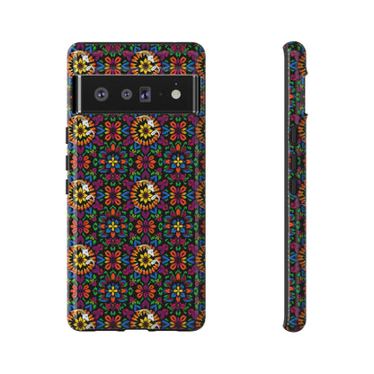 Tough Cases, Capricorn, Zodiac v2, Flower Pattern