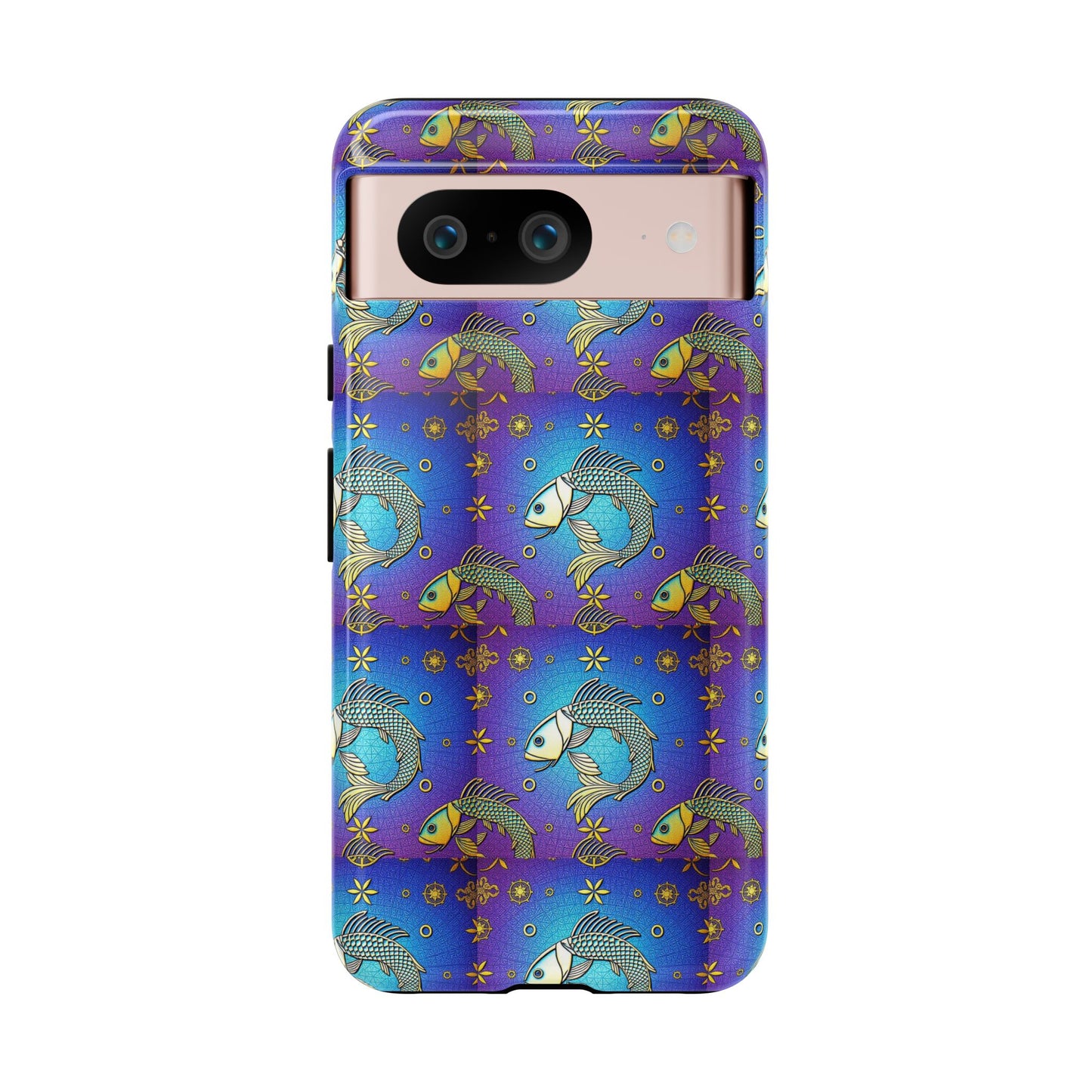 Tough Cases, Pisces, Zodiac v2, Metal Pattern
