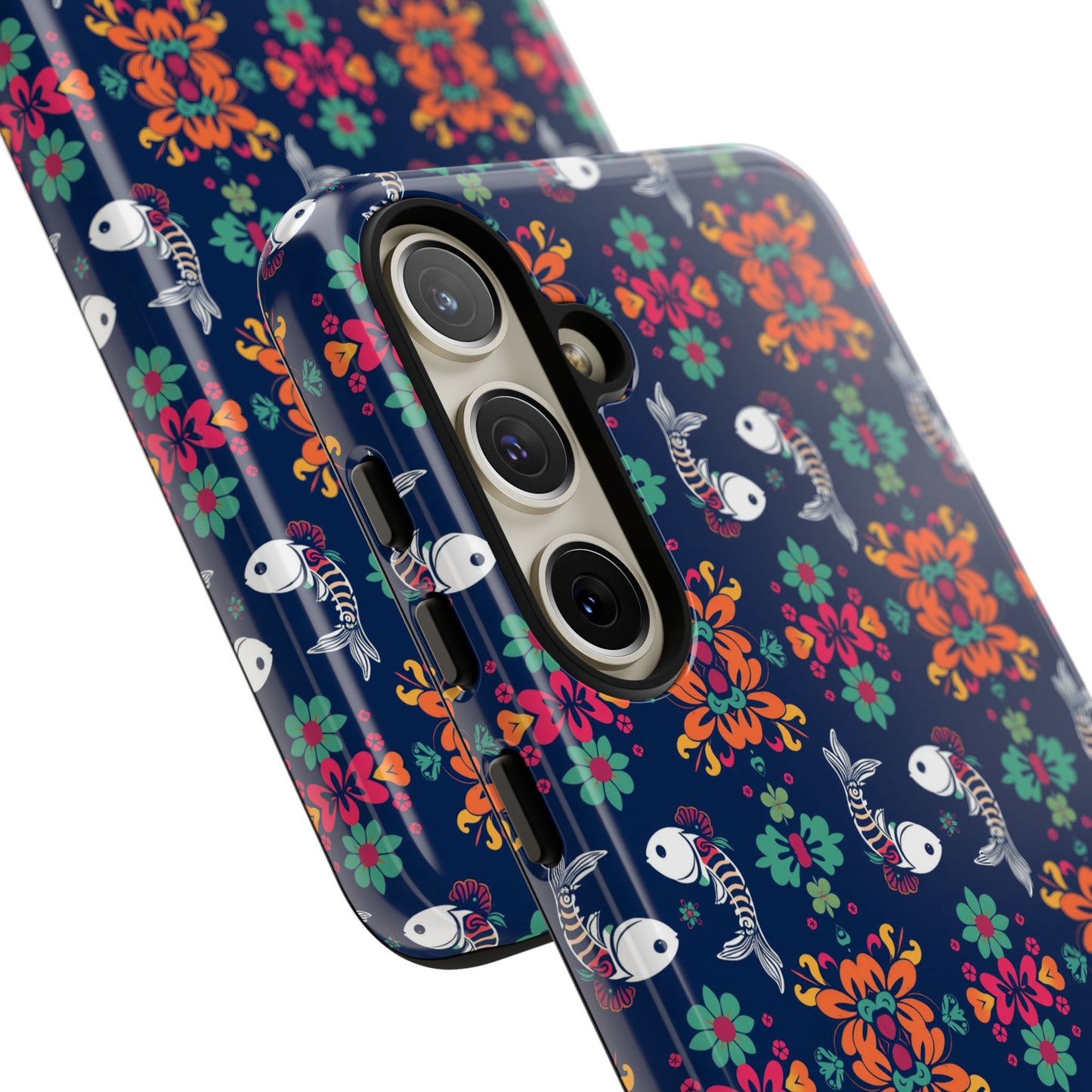 Tough Cases, Pisces, Zodiac, Flower Pattern