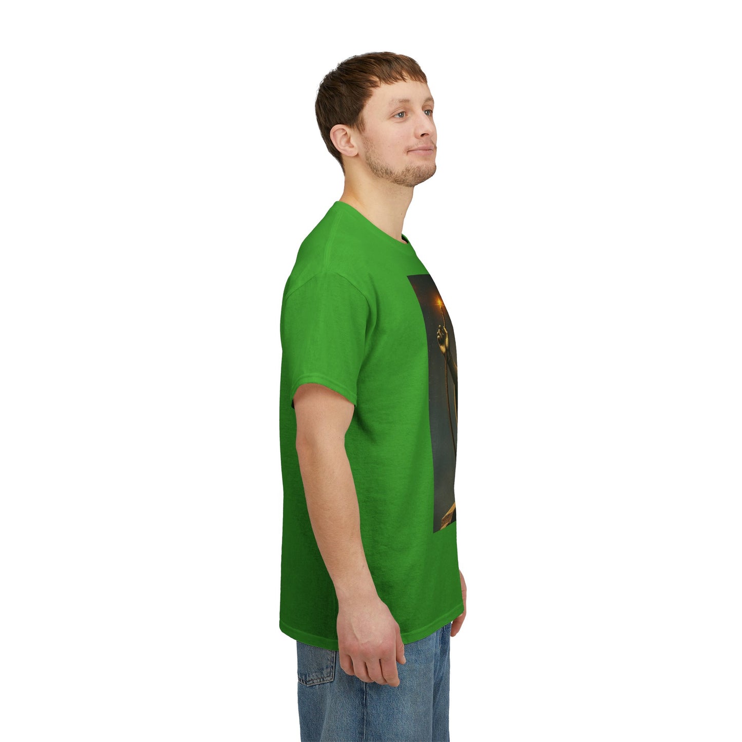 Unisex Heavy Cotton T-Shirt, Taurus God, Zodiac Design
