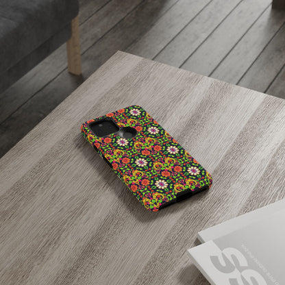 Tough Cases, Aries, Zodiac v4, Flower Pattern