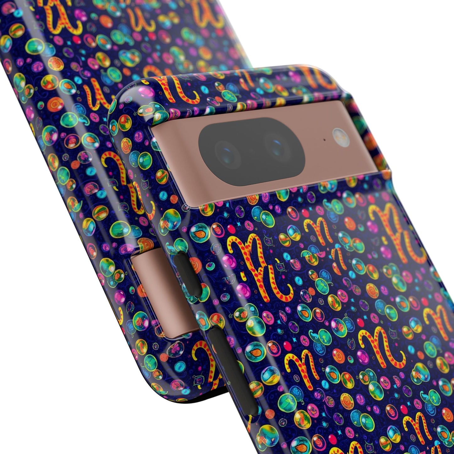 Tough Cases, Aquarius, Zodiac, Bubble Pattern