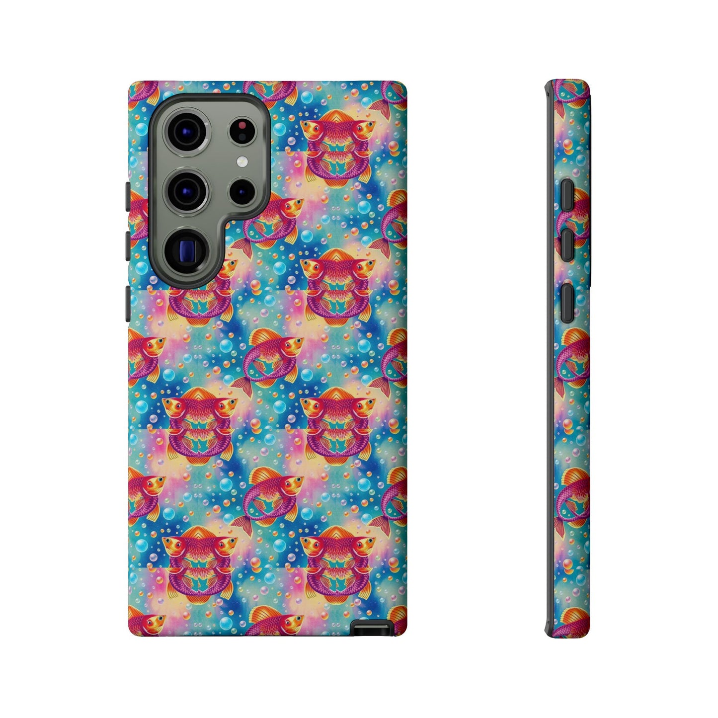 Tough Cases, Pisces, Zodiac v1, Bubble Pattern