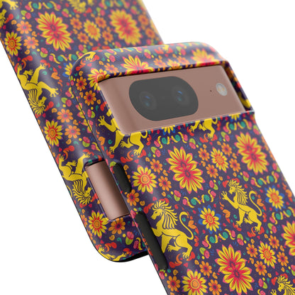 Tough Cases, Leo, Zodiac, Flower Pattern