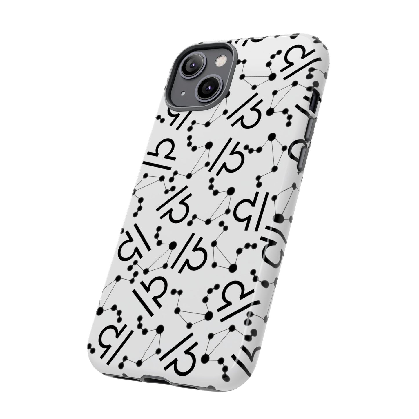 Tough Cases with the Libra Zodiac sign for iPhone, Samsung Galaxy, and Google Pixel devices