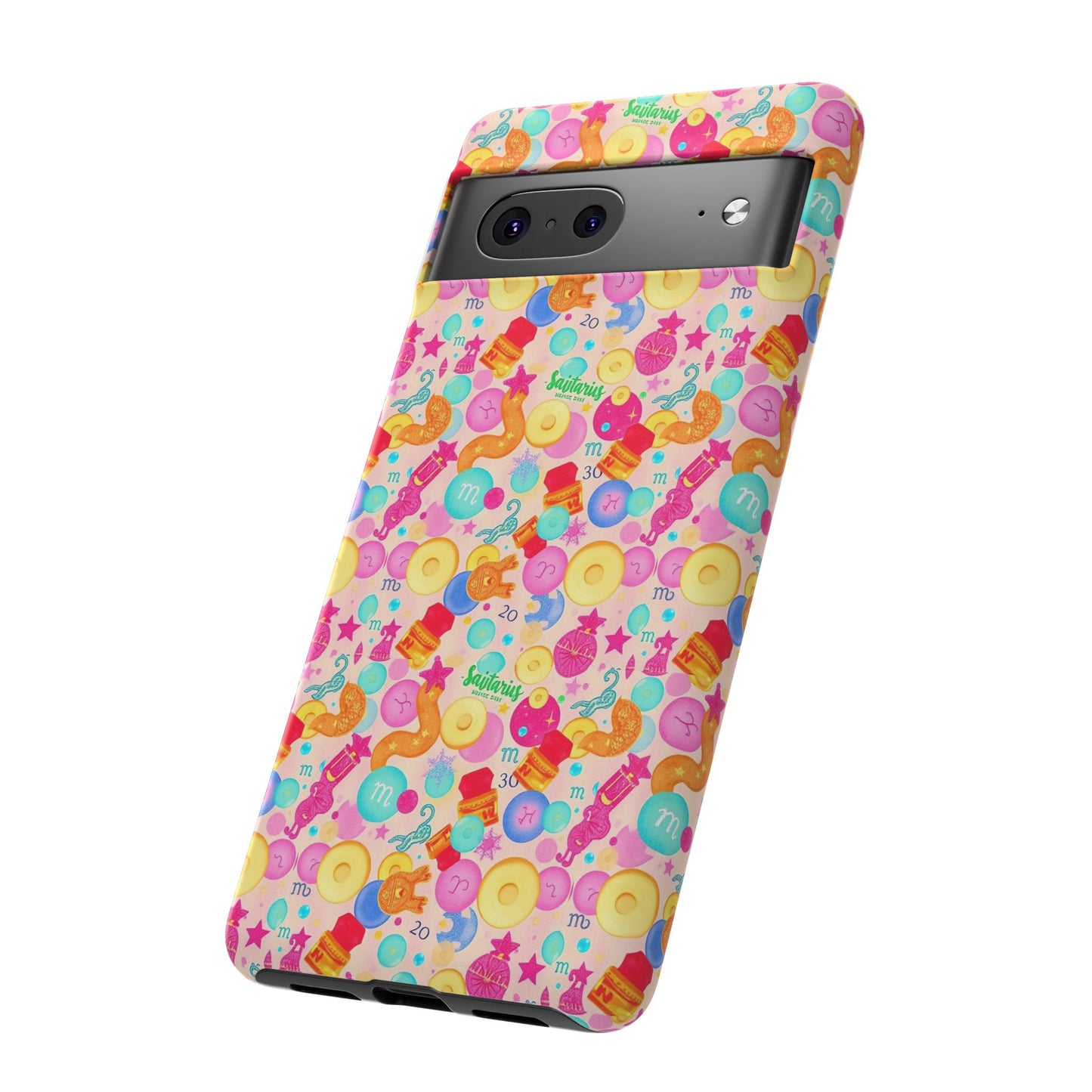 Tough Cases, Sagittarius, Zodiac v2, Bubble Pattern