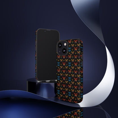 Tough Cases, Aries, Zodiac v1, Metal Pattern