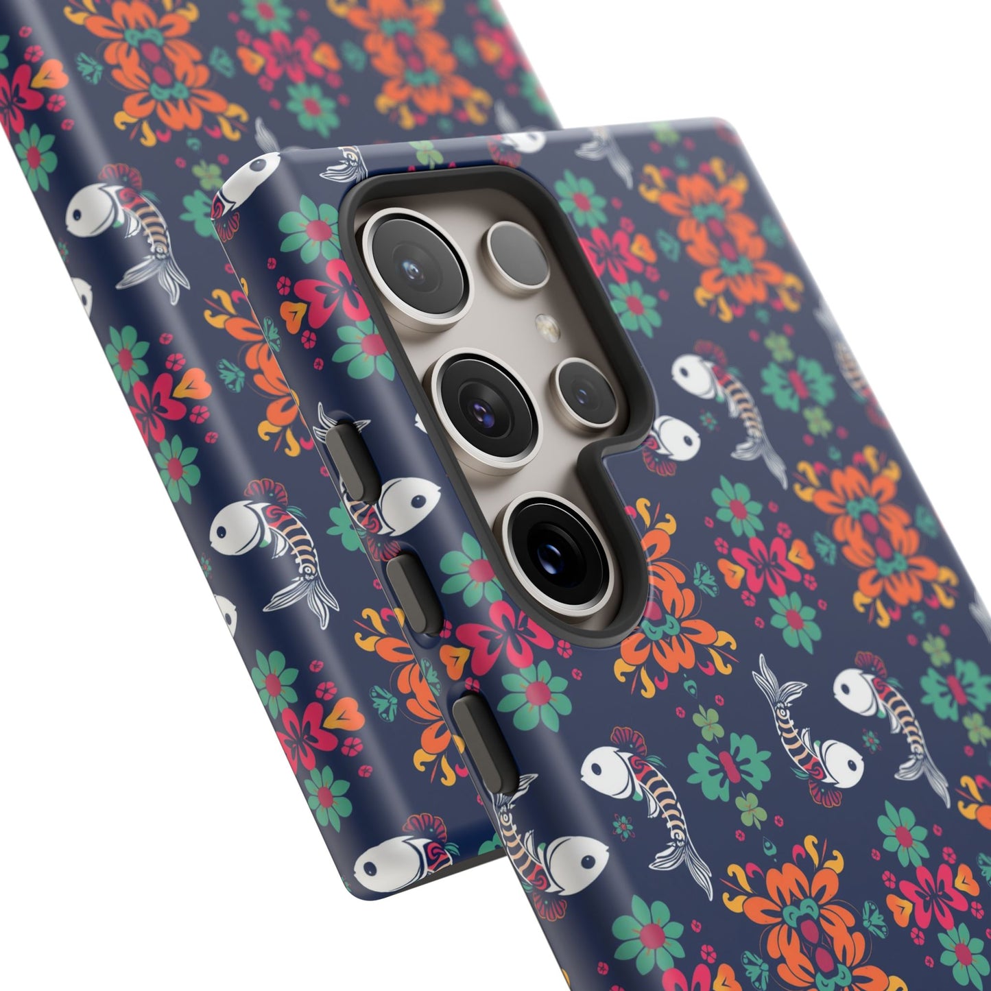 Tough Cases, Pisces, Zodiac, Flower Pattern