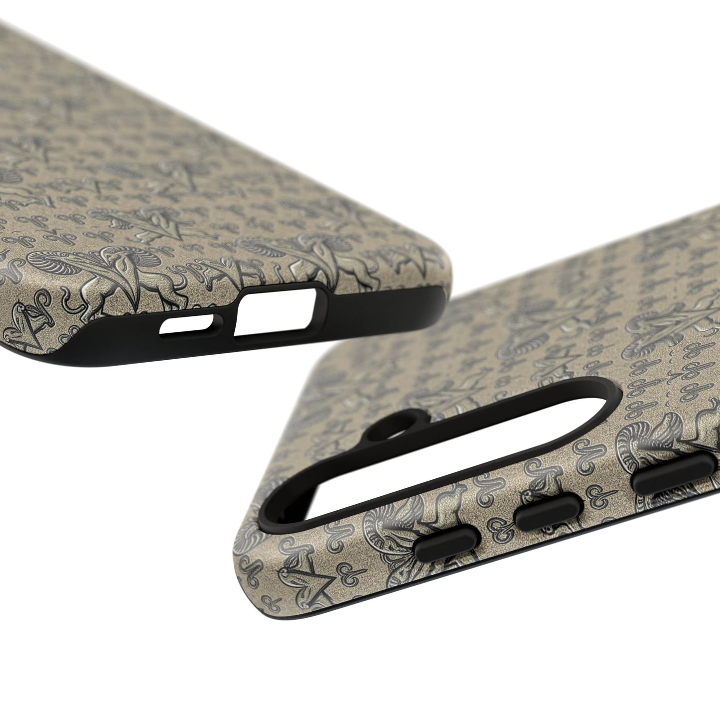 Tough Cases, Aries, Zodiac, Metal Pattern