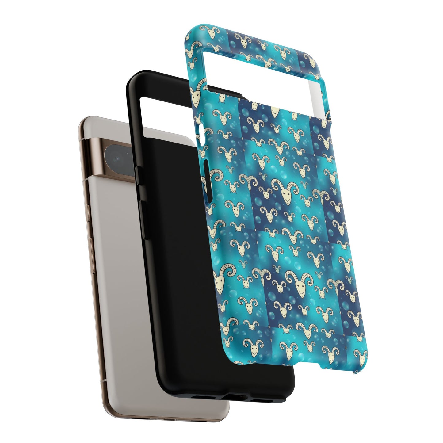 Tough Cases, Aries, Zodiac v1, Bubble Pattern