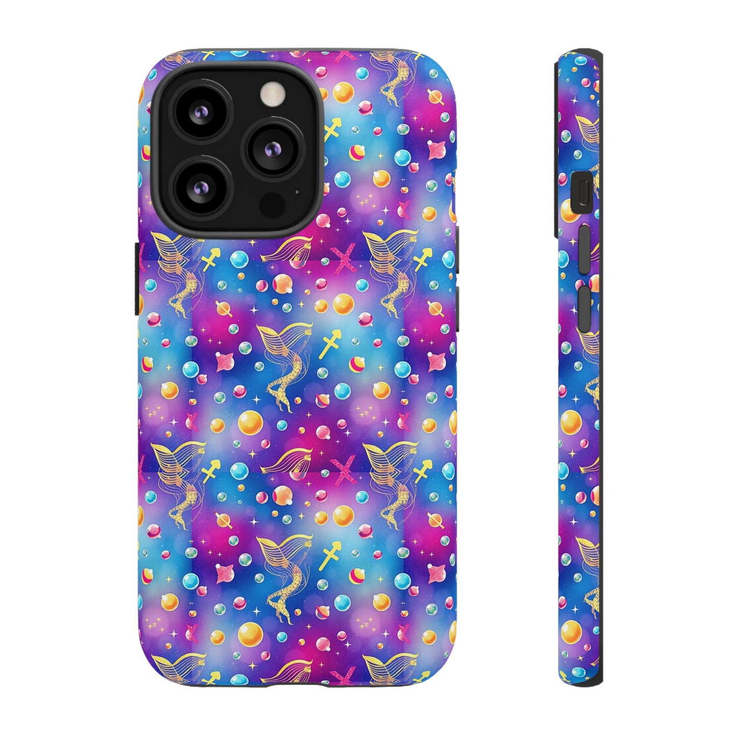 Tough Cases, Sagittarius, Zodiac v3, Bubble Pattern