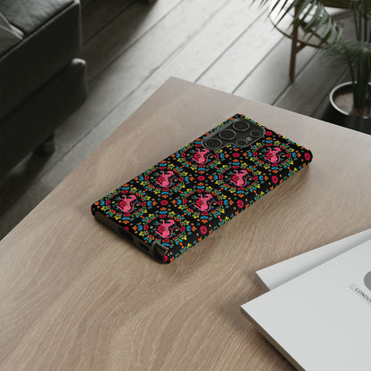 Tough Cases, Virgo, Zodiac, Flower Pattern