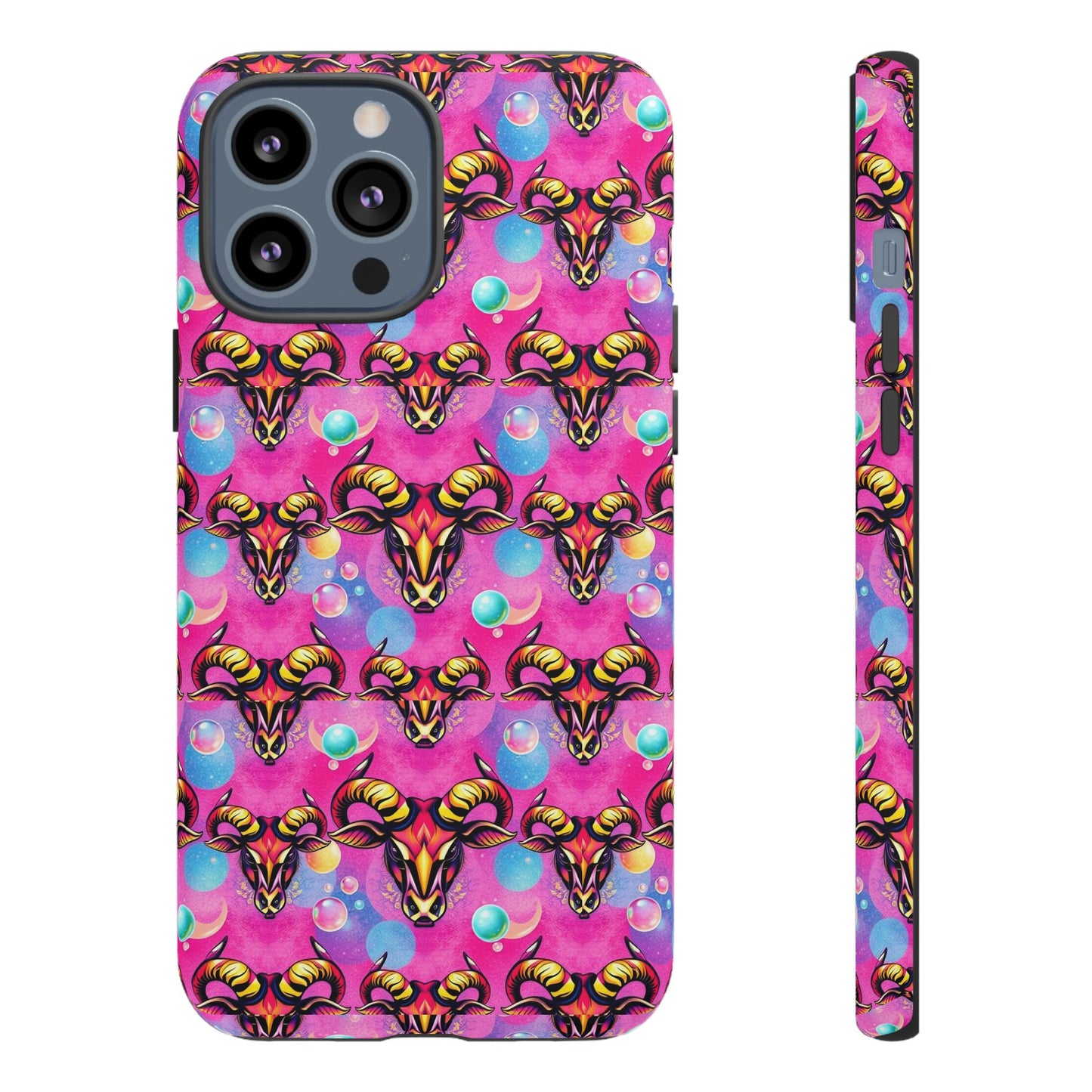 Tough Cases, Taurus, Zodiac, Bubble Pattern