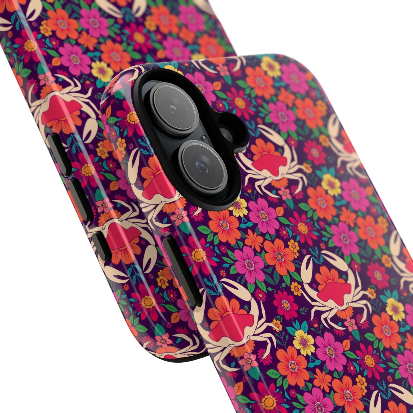 Tough Cases, Cancer, Zodiac v1, Flower Pattern