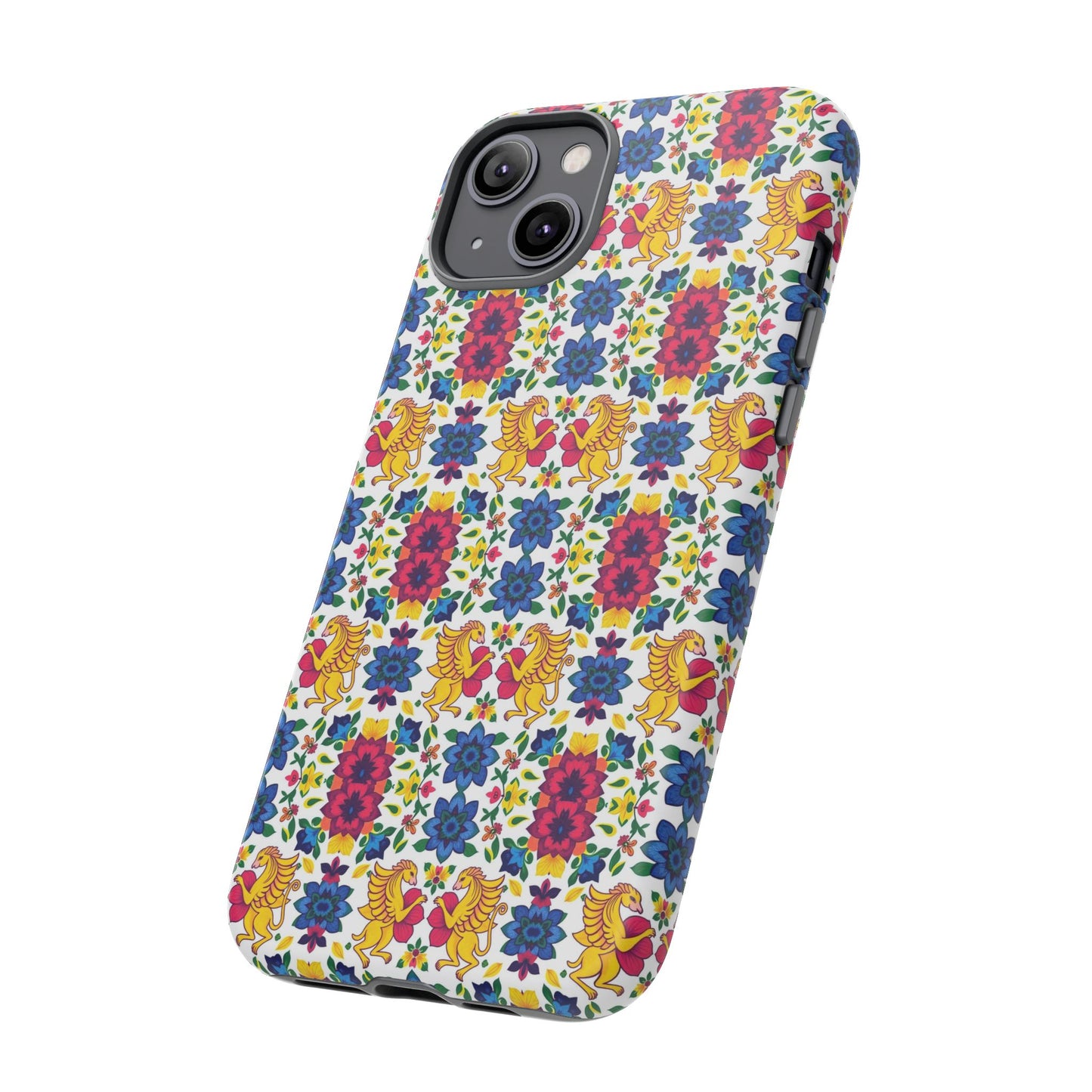 Tough Cases, Gemini, Zodiac, Flower Pattern