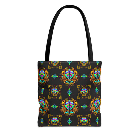 Tote Bag (AOP), Scorpio, Zodiac, Jewel Pattern