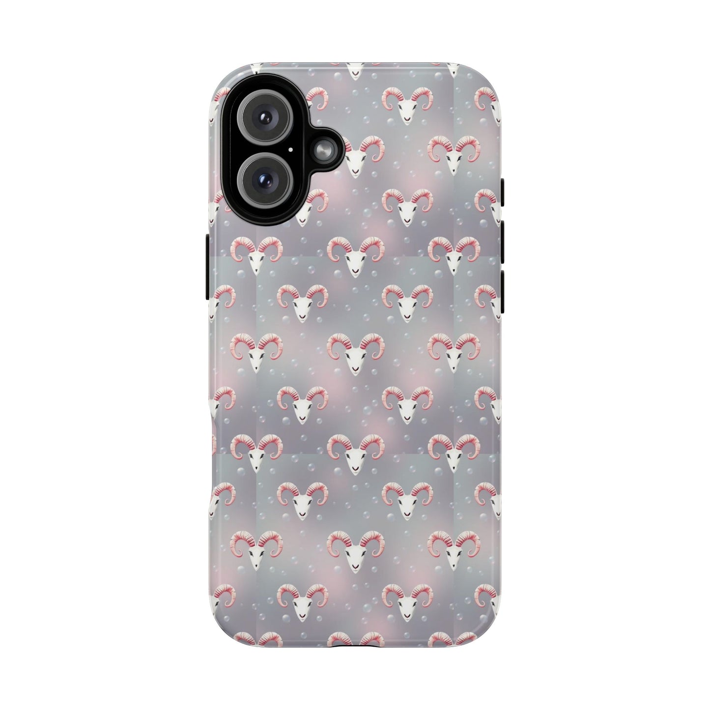 Tough Cases, Aries, Zodiac v2, Bubble Pattern