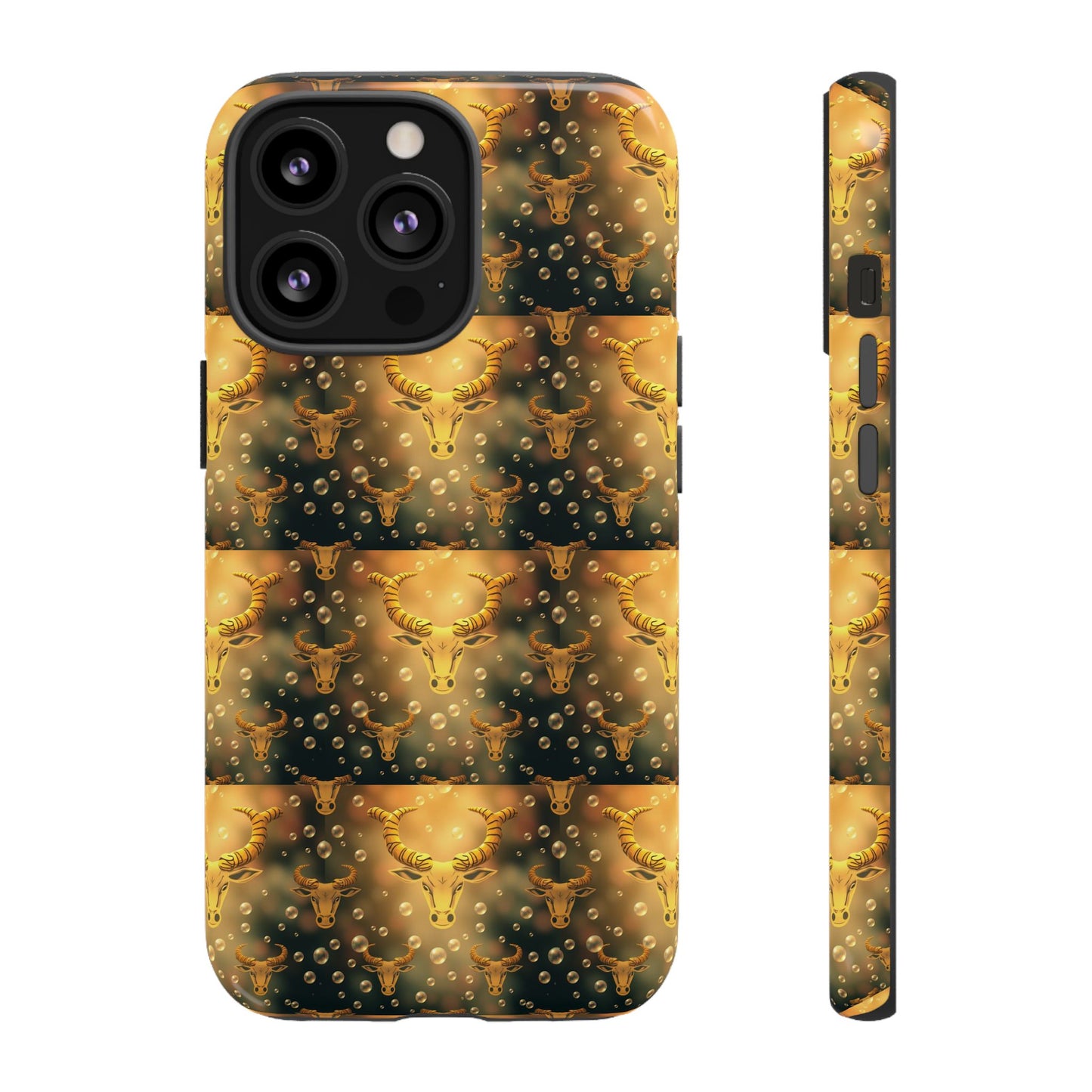 Tough Cases, Taurus, Zodiac v1, Bubble Pattern