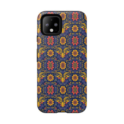 Tough Cases, Taurus, Zodiac v3, Flower Pattern