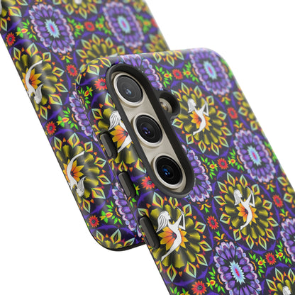 Tough Cases, Sagittarius, Zodiac v1, Flower Pattern