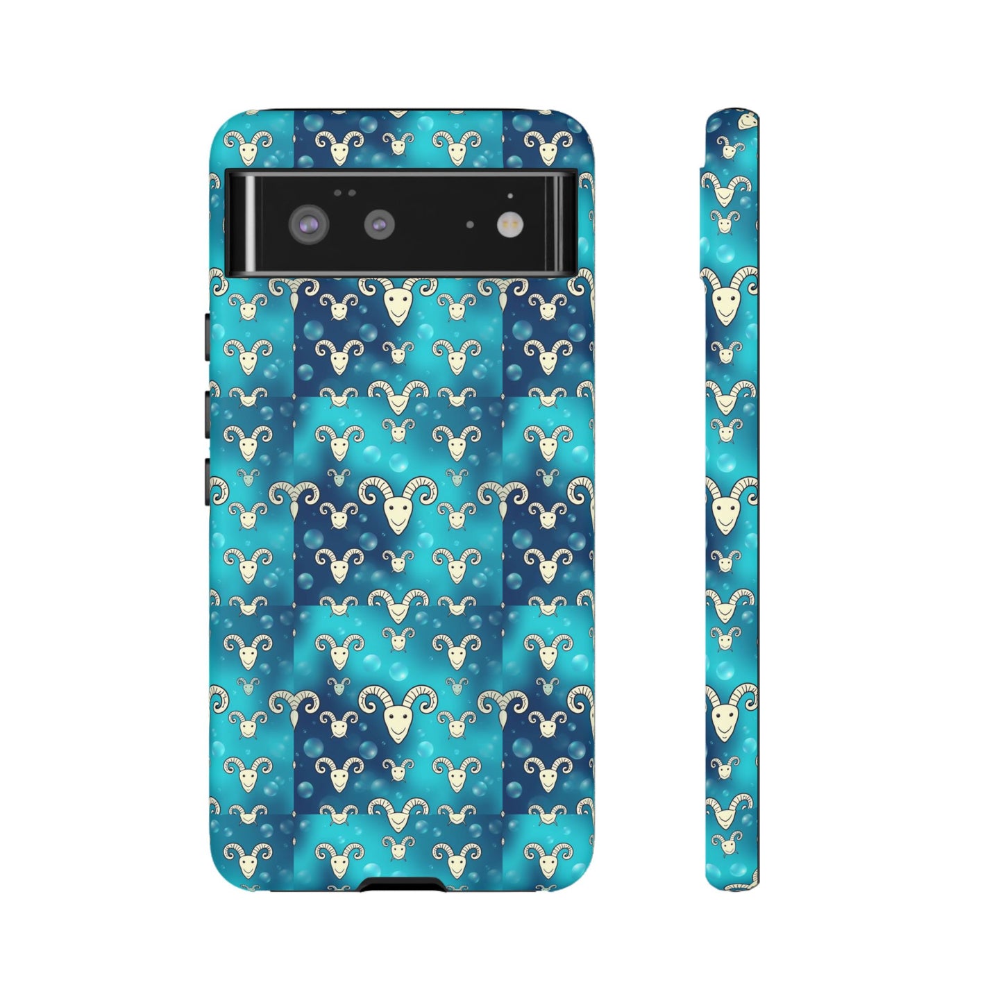 Tough Cases, Aries, Zodiac v1, Bubble Pattern