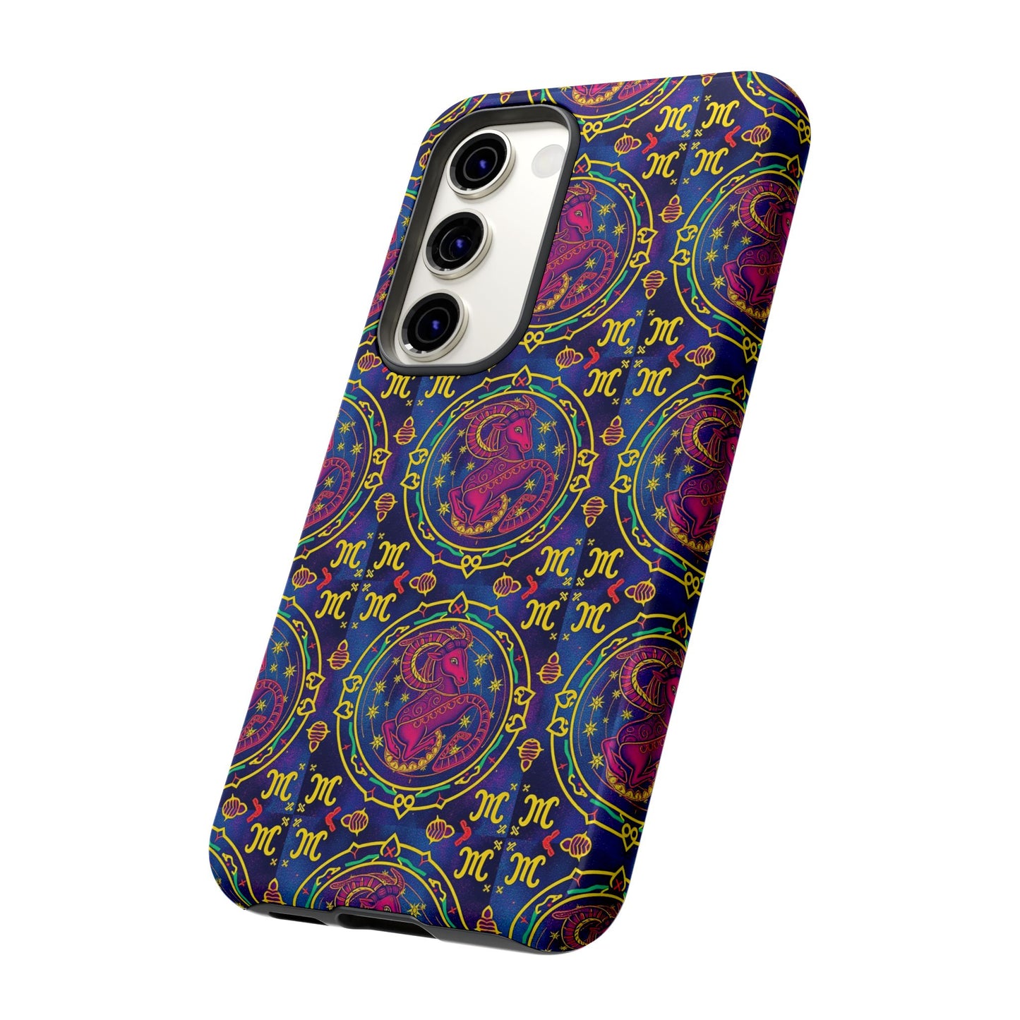 Tough Cases, Capricorn, Zodiac, Metal Pattern