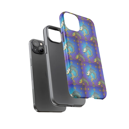 Tough Cases, Pisces, Zodiac v2, Metal Pattern