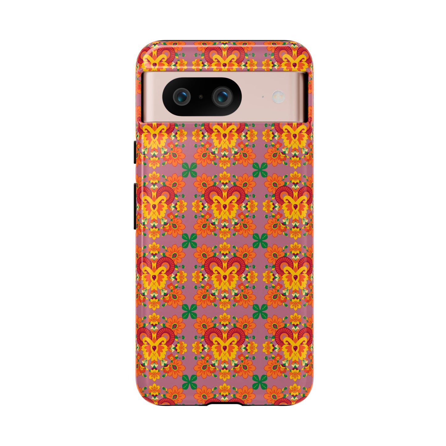 Tough Cases, Aries, Zodiac v1, Flower Pattern