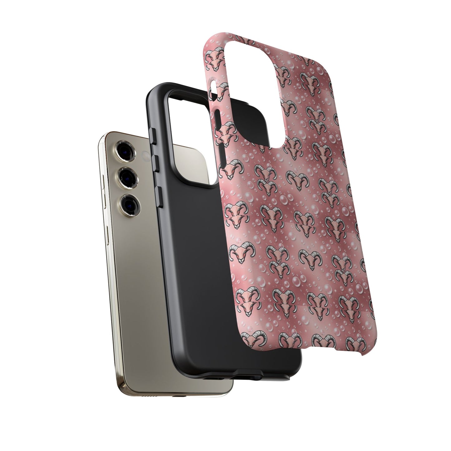 Tough Cases, Aries, Zodiac, Bubble Pattern