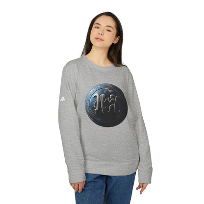 Adidas, Unisex Fleece Crewneck Sweatshirt, Gemini, Space Symbol, Zodiac