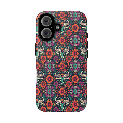 Tough Cases, Taurus, Zodiac v4, Flower Pattern