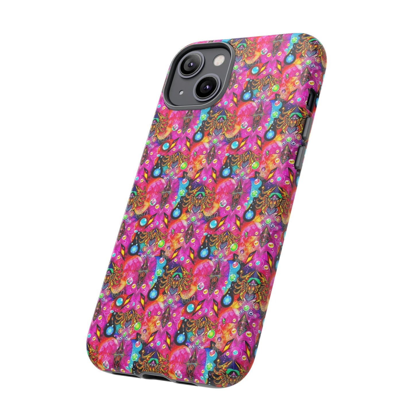 Tough Cases, Scorpio, Zodiac v1, Bubble Pattern