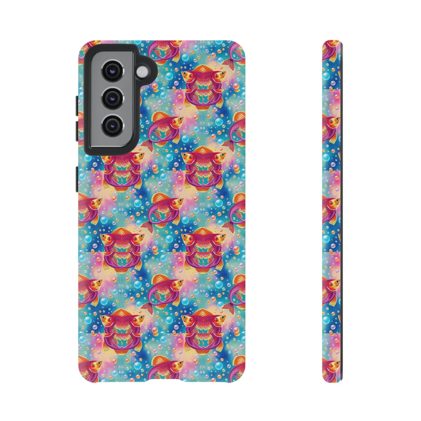 Tough Cases, Pisces, Zodiac v1, Bubble Pattern