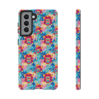 Tough Cases, Pisces, Zodiac v1, Bubble Pattern