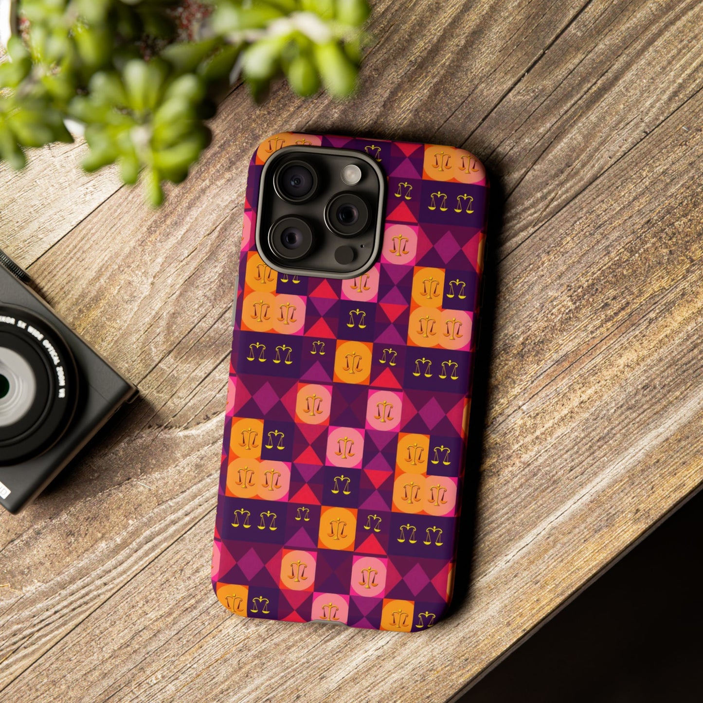 Tough Cases, Libra, Zodiac v1, Shape Pattern