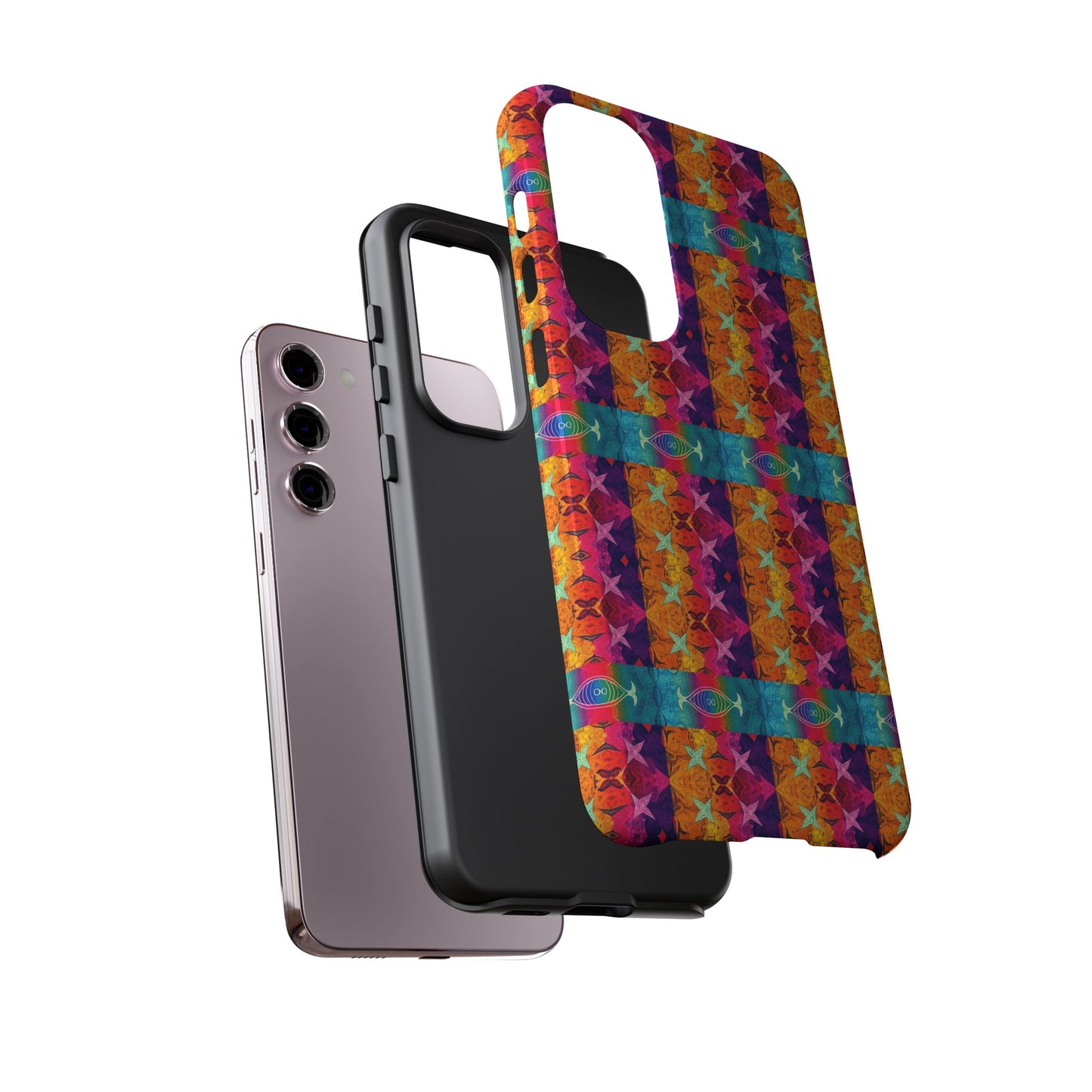 Tough Cases, Pisces, Zodiac v1, Shape Pattern