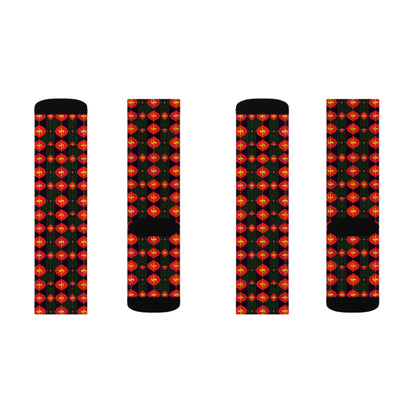 Sublimation Socks, Sagittarius, Zodiac v1, Shapes Pattern