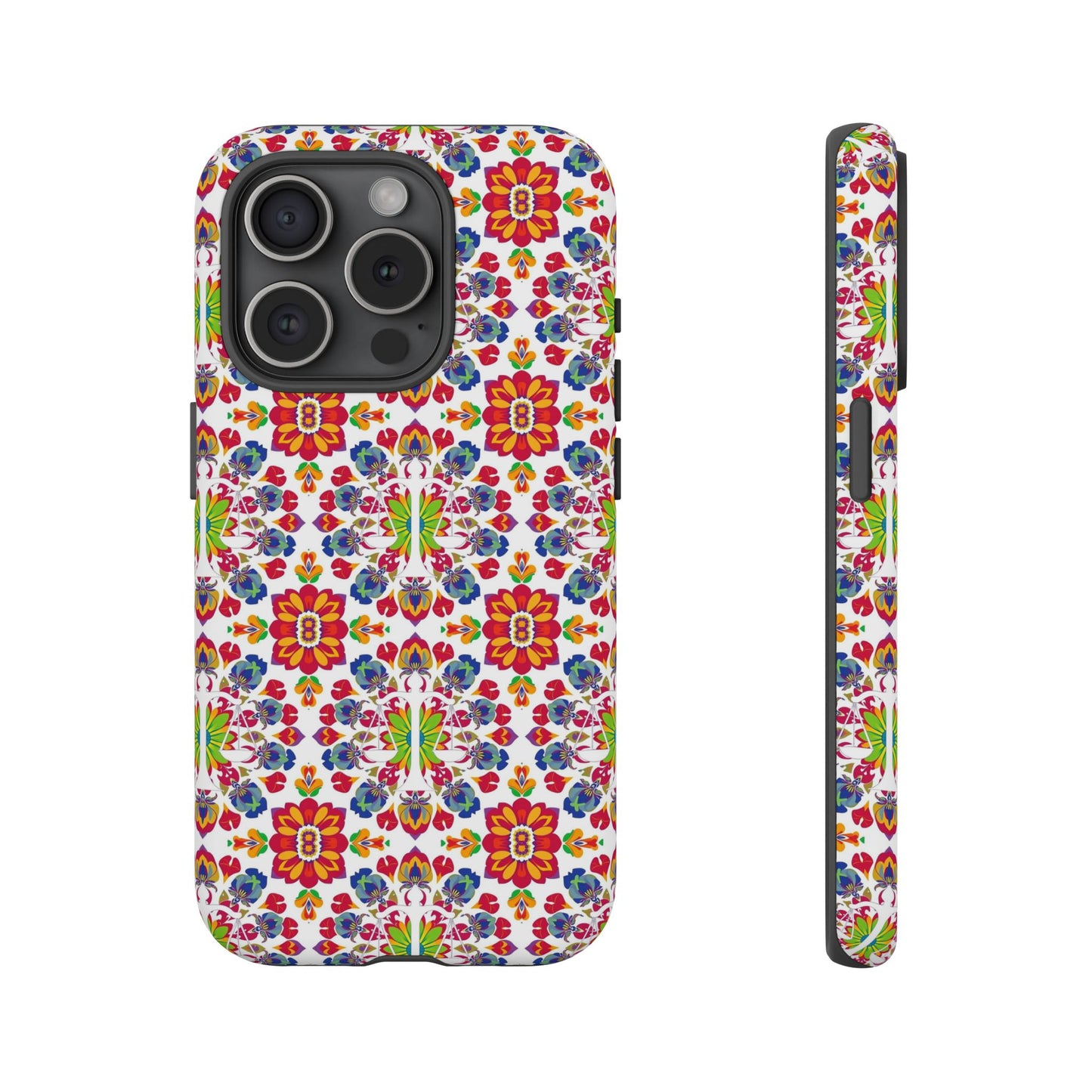 Tough Cases, Libra, Zodiac v1, Flower Pattern
