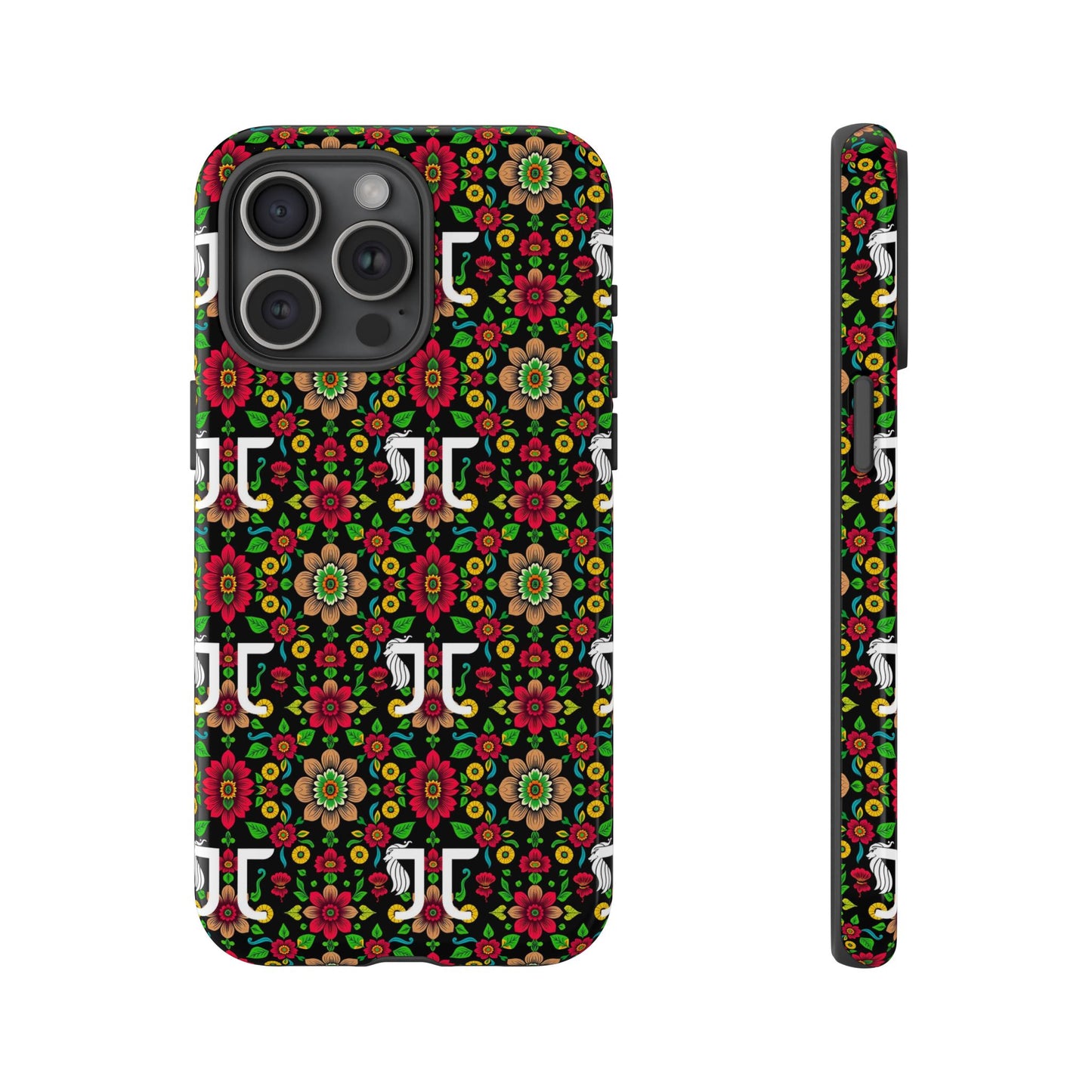 Tough Cases, Gemini, Zodiac v4, Flower Pattern