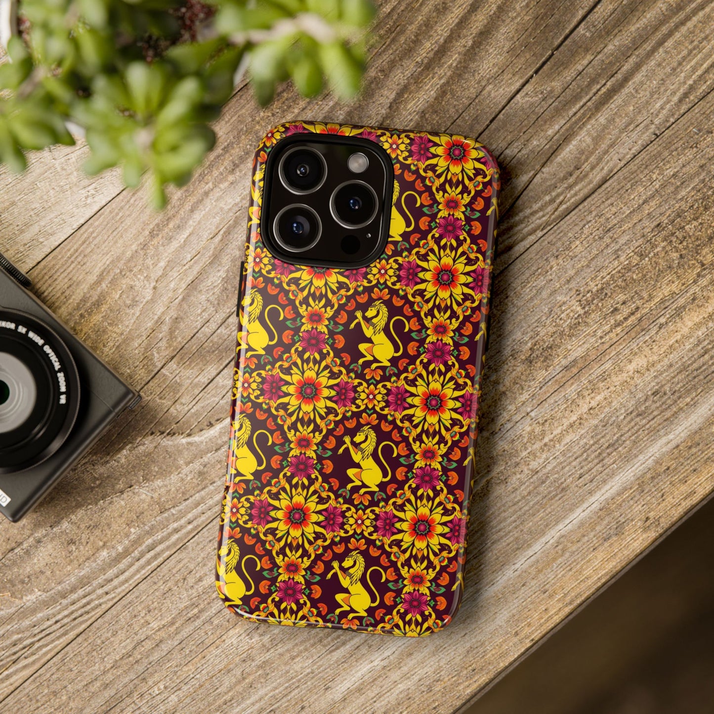 Tough Cases, Virgo, Zodiac v1, Flower Pattern