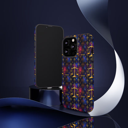 Tough Cases, Libra, Zodiac v2, Metal Pattern