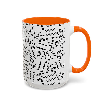 Accent Coffee Mug with the Aquarius sign (11, 15oz)