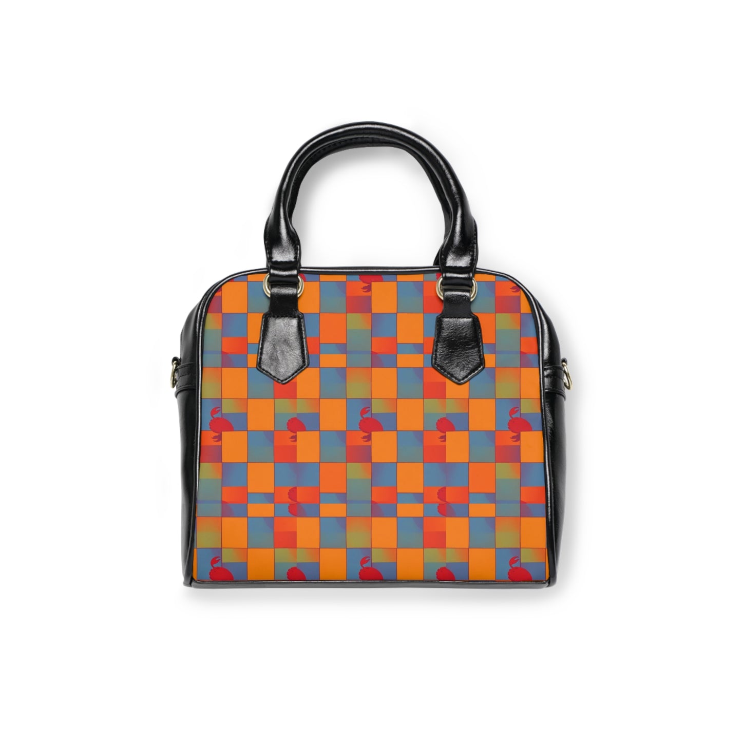 Shoulder Handbag, Cancer, Zodiac, Shapes Pattern