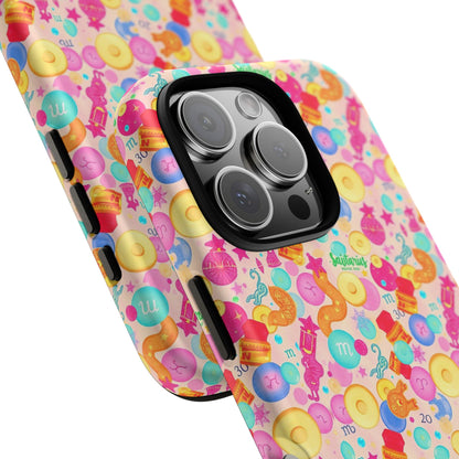 Tough Cases, Sagittarius, Zodiac v2, Bubble Pattern