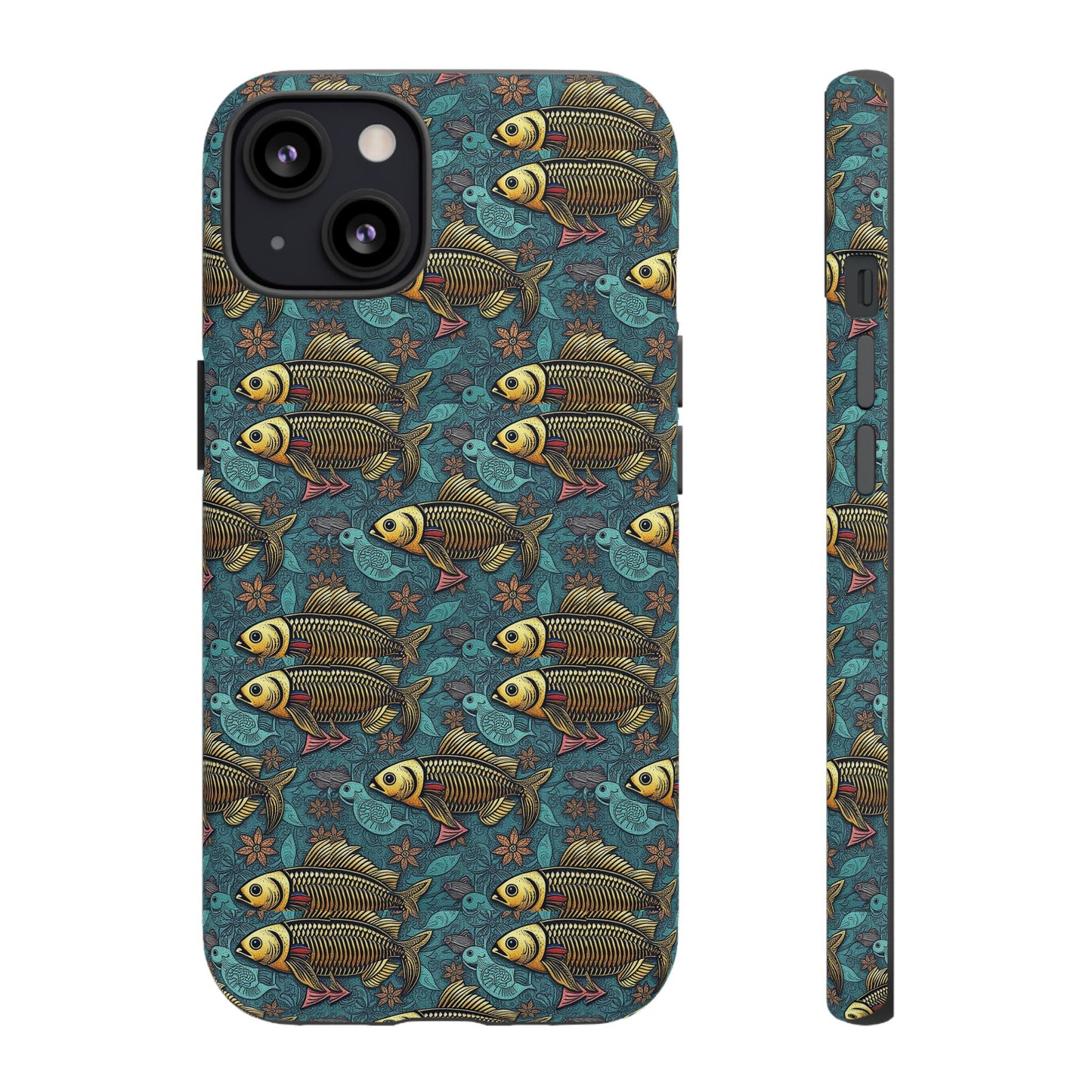 Tough Cases, Pisces, Zodiac v1, Metal Pattern
