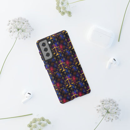 Tough Cases, Libra, Zodiac v2, Metal Pattern