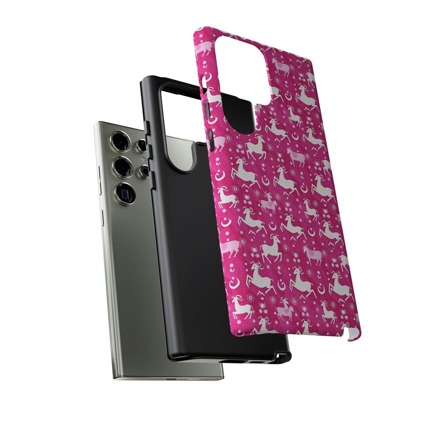 Tough Cases, Capricorn, Zodiac v1, Bubble Pattern