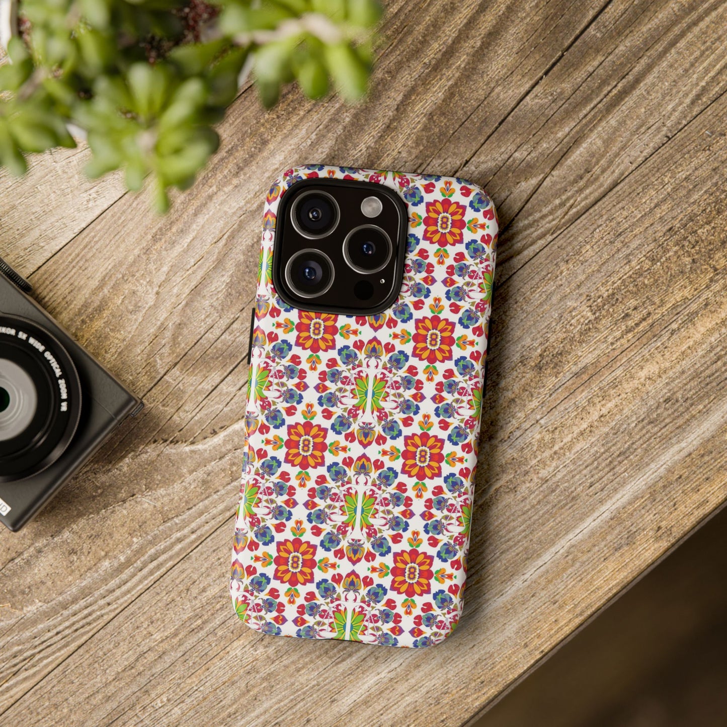 Tough Cases, Libra, Zodiac v1, Flower Pattern