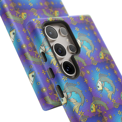 Tough Cases, Pisces, Zodiac v2, Metal Pattern